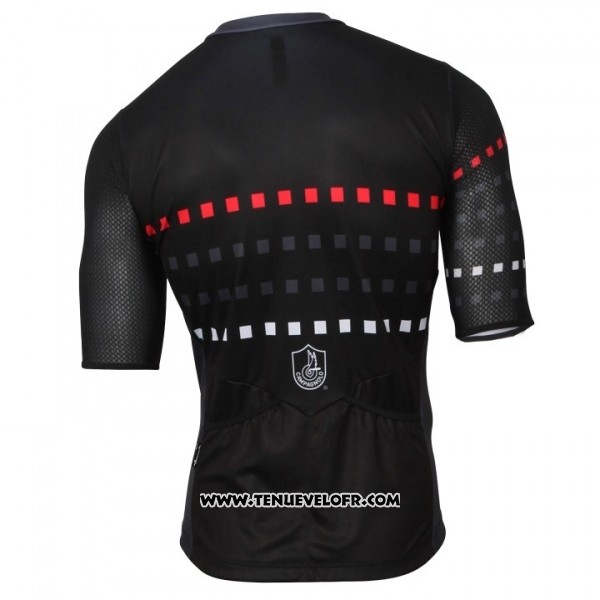 2018 Maillot Ciclismo Campagnolo Noir Manches Courtes et Cuissard